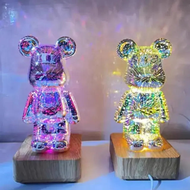 3D Bear Firework Light Lamp - GLR SHOPPING