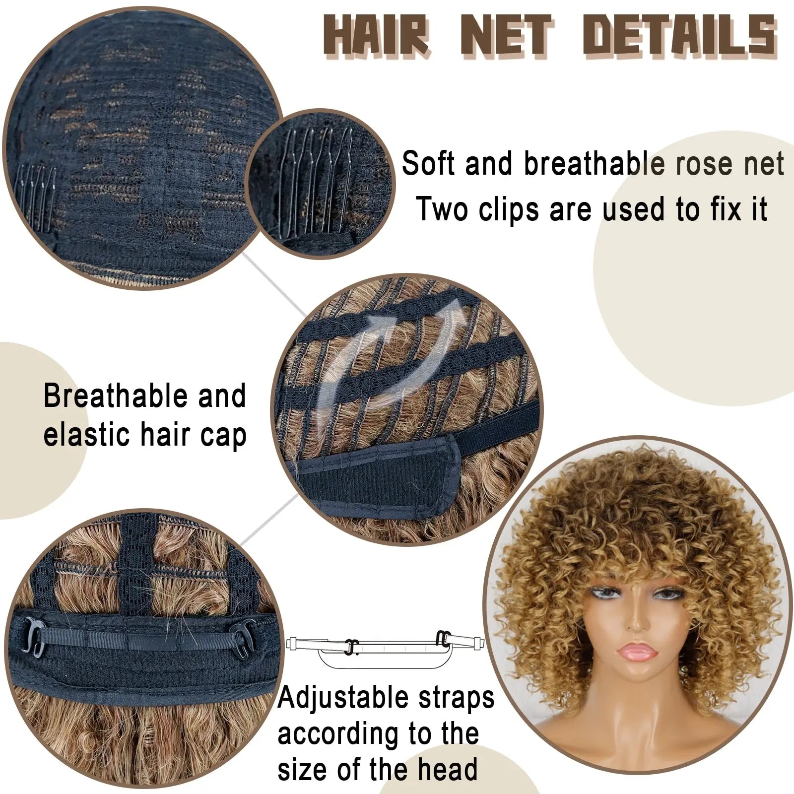 Afro Kinky Curly Wig - GLR SHOPPING