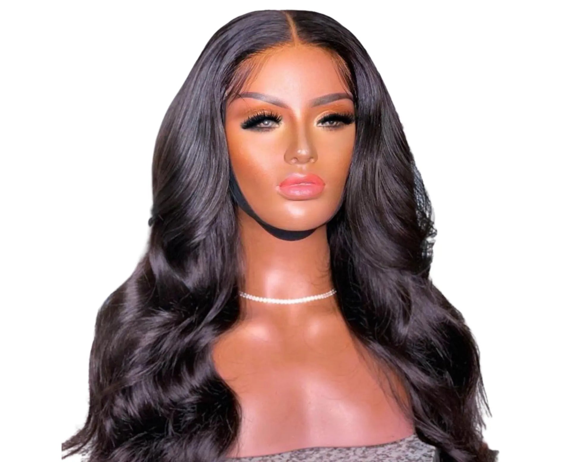 180% Density Full 4x4 Closure Wig Transparent Lace Front Body Wave Hum - GLR SHOPPING