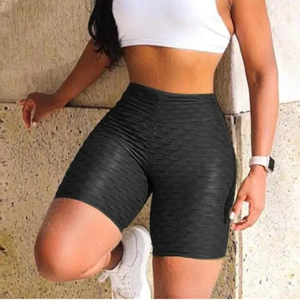 Textured Push Up Fitness Shorts - GLR SHOPPING