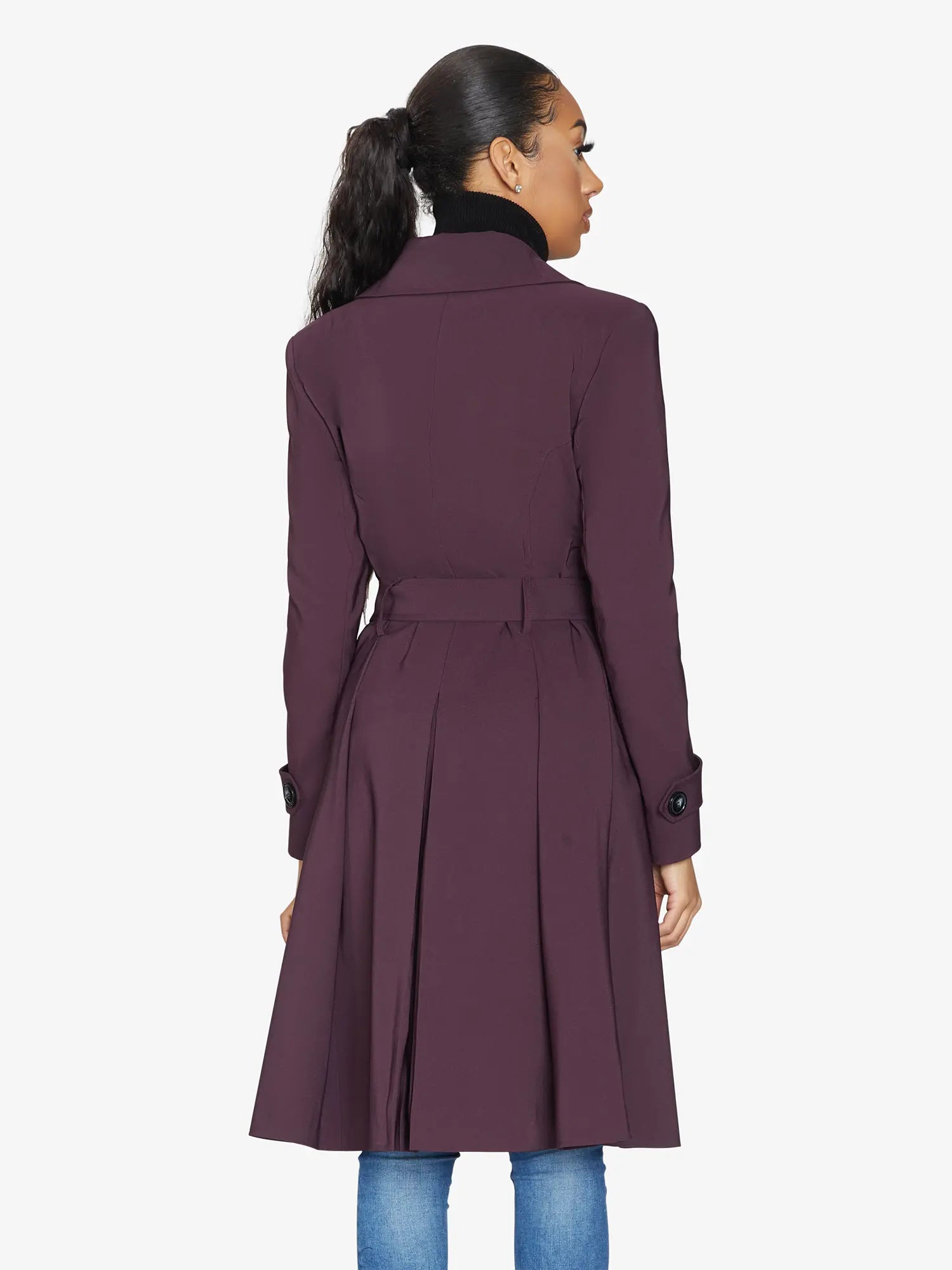 Spring/Summer Double Breasted Trench Mac Coat (1201-SP) - GLR SHOPPING