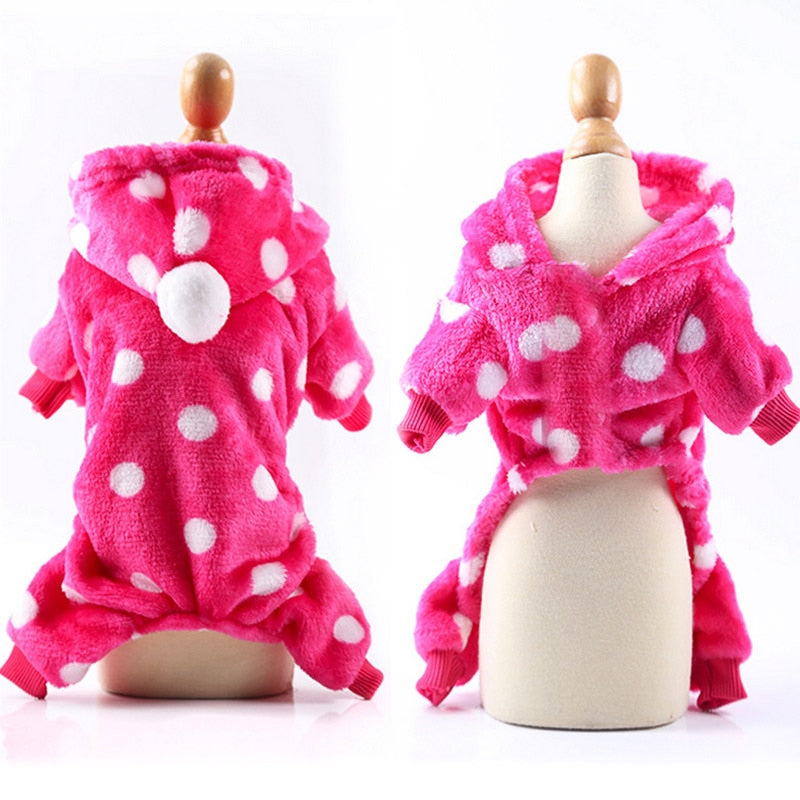 Dog Clothes Pajamas Fleece