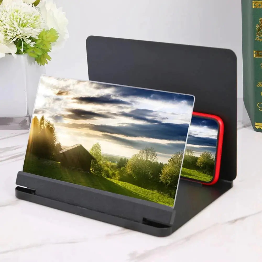 Mobile Screen Amplifier Bracket Magnifier Gadget-4