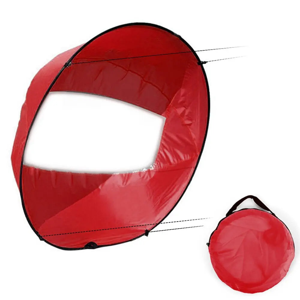 Clear window wind Sail Kayak rowing paddles Surfboard - GLR SHOPPING