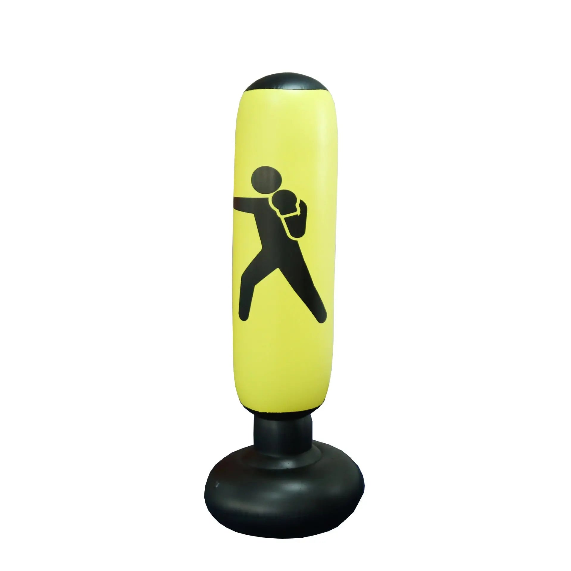 Fitness Tool Inflatable Boxing Punching Bag Stress Training Fitness Vertical  Boxing Bag PVC Thickening Boxing Pillar Tumbler - GLR SHOPPING