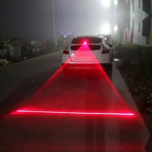 Car Auto LED Laser Fog Light Motorcycle Tail light Brake Warning  Light - GLR SHOPPING