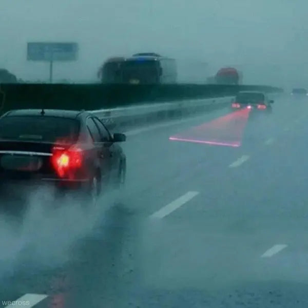 Car Auto LED Laser Fog Light Motorcycle Tail light Brake Warning  Light - GLR SHOPPING
