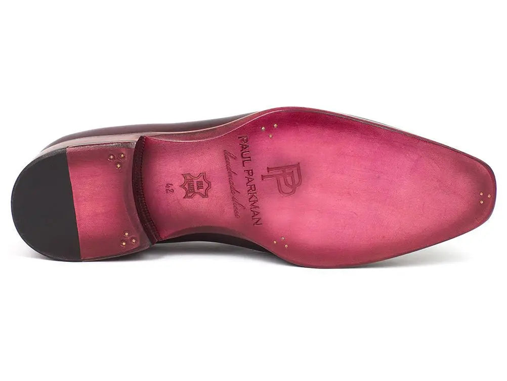 Paul Parkman Men's Tassel Loafer Purple (ID#5141PRP) - GLR SHOPPING
