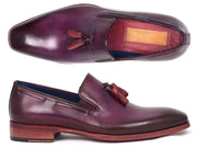 Paul Parkman Men's Tassel Loafer Purple (ID#5141PRP) - GLR SHOPPING