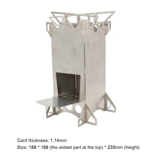 Mini Outdoor Portable Firewood Stove - GLR SHOPPING