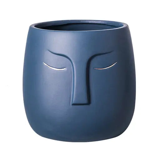 Ceramic Face Living Room Vase - GLR SHOPPING