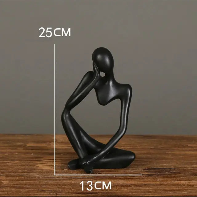 Nordic Art Thinker Statue - GLR SHOPPING