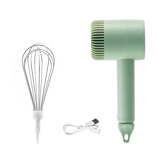2022 New Wireless Portable Electric Food Mixer Hand Blender 3 Speeds High Power Dough Blender Egg Beater Hand Mixer - GLR SHOPPING