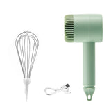 2022 New Wireless Portable Electric Food Mixer Hand Blender 3 Speeds High Power Dough Blender Egg Beater Hand Mixer