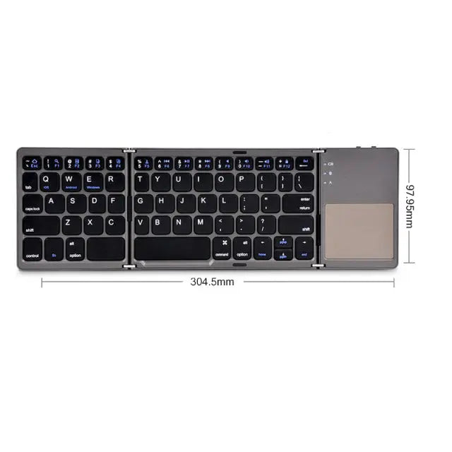 Triple Folding Keyboard - GLR SHOPPING