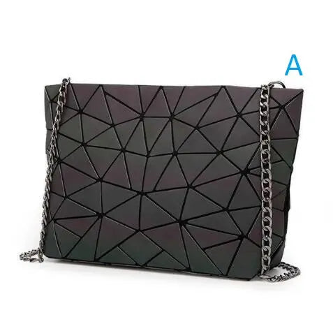 Women 's Hot Luminous Geometric Laser Bag - GLR SHOPPING