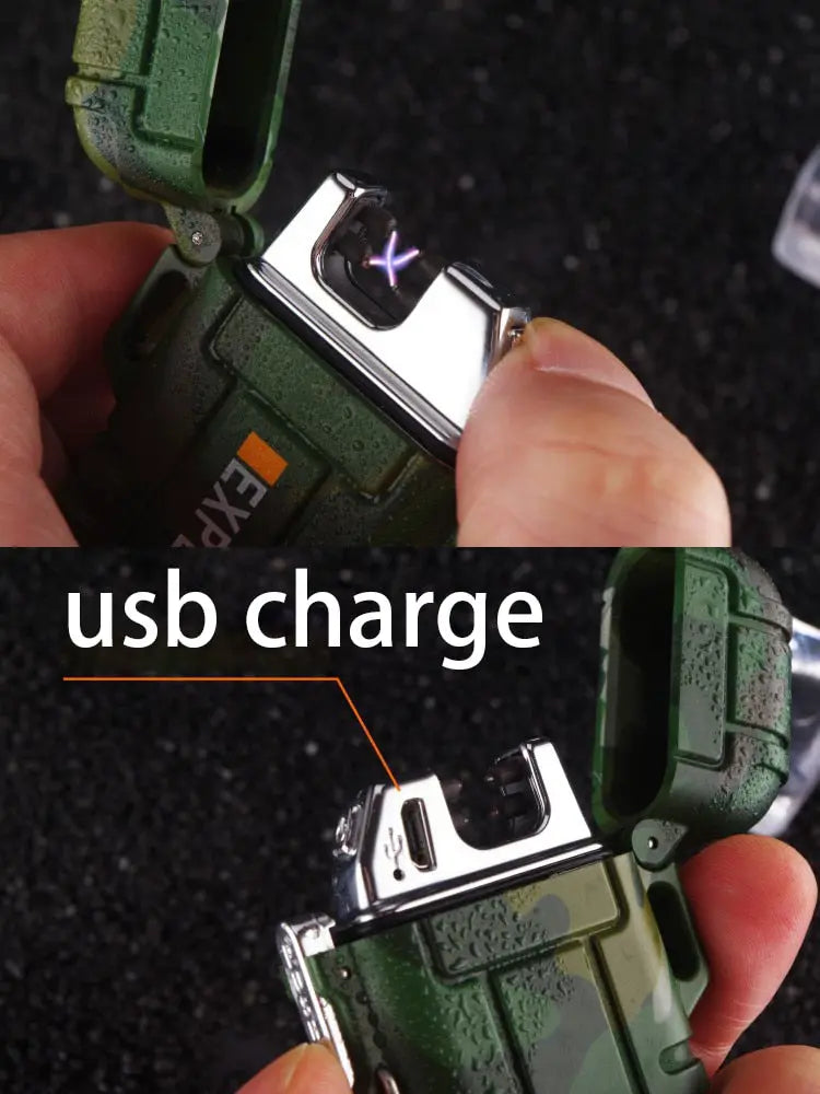 Waterproof USB Plasma Lighter - GLR SHOPPING