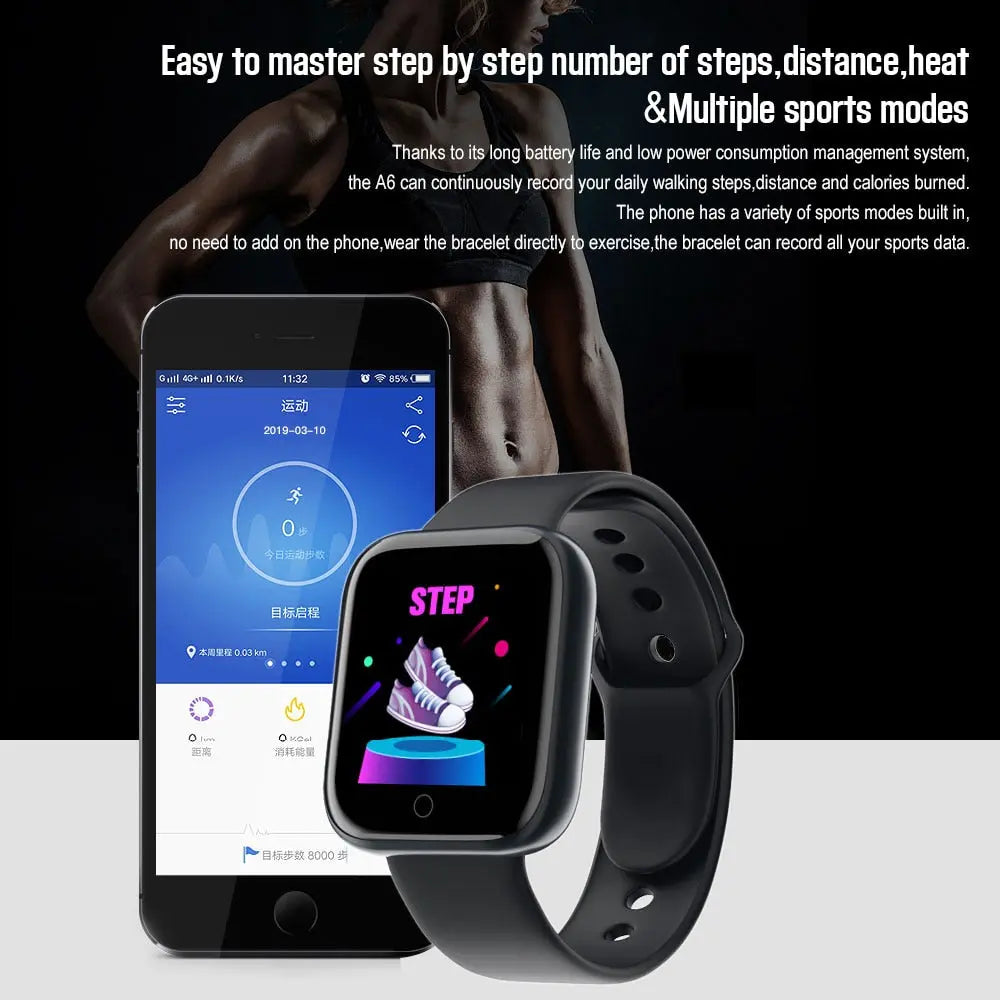 Waterproof 3Sport Fitness Smart Watch - GLR SHOPPING