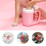 Portable Silicon Manual Dog Paw Cleaner Cup