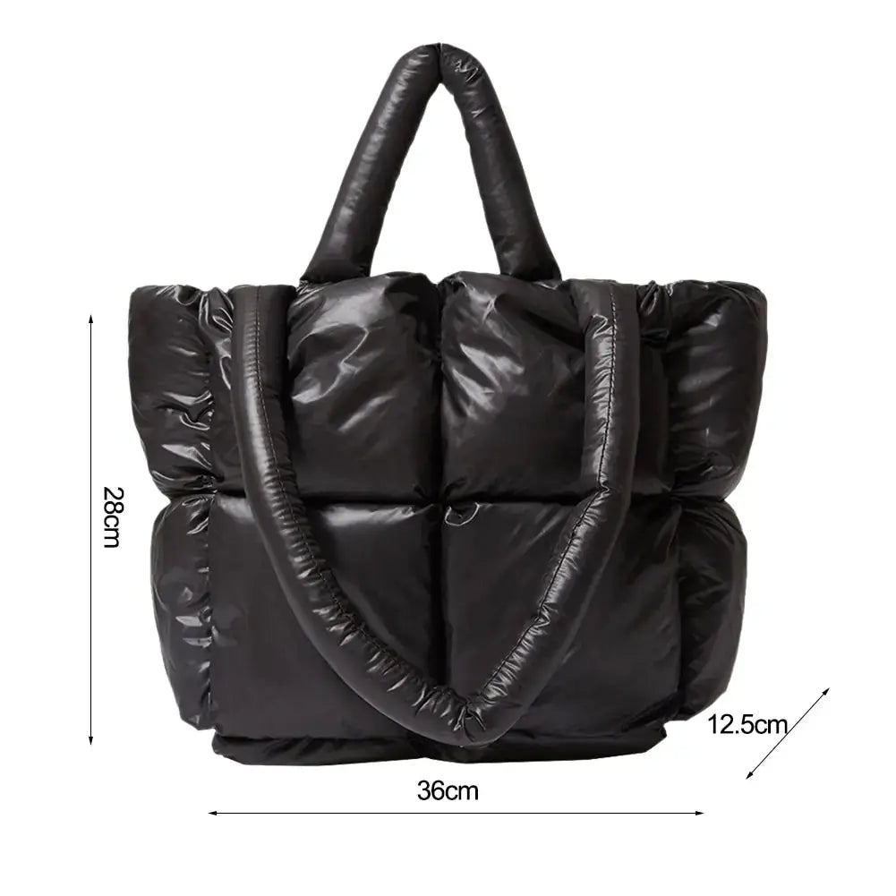 Fashion Large Tote Padded Handbags - GLR SHOPPING
