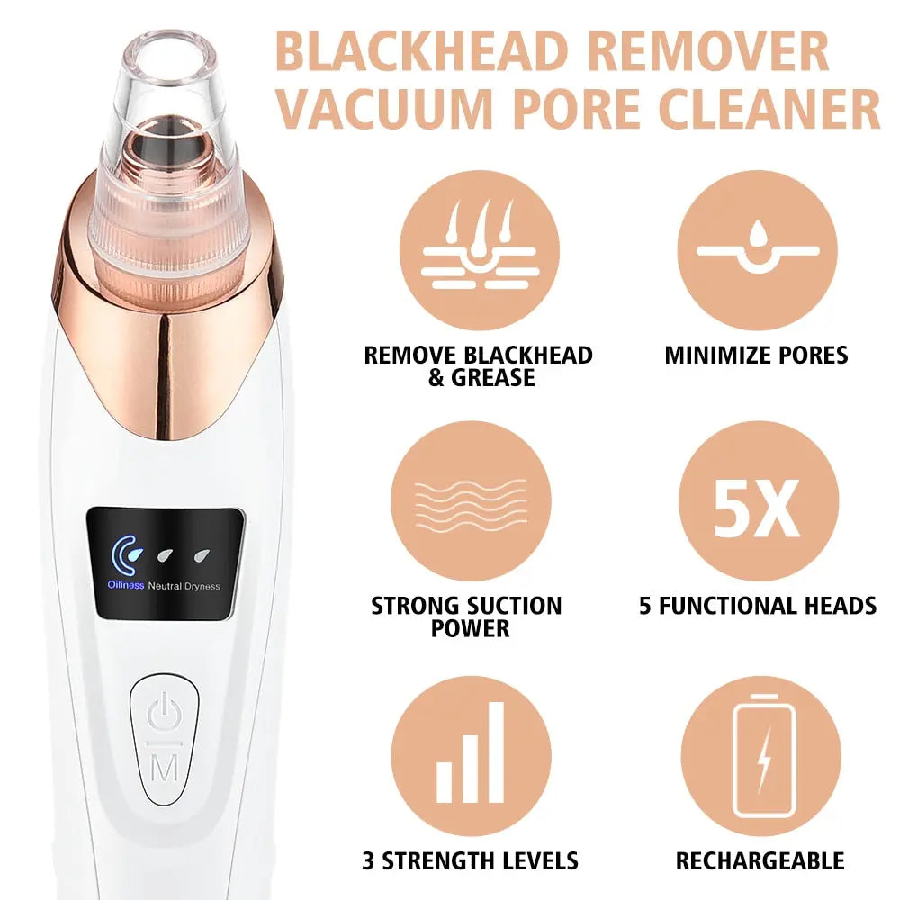 Vacuum Electric Blackhead Remover Cleaner - GLR SHOPPING