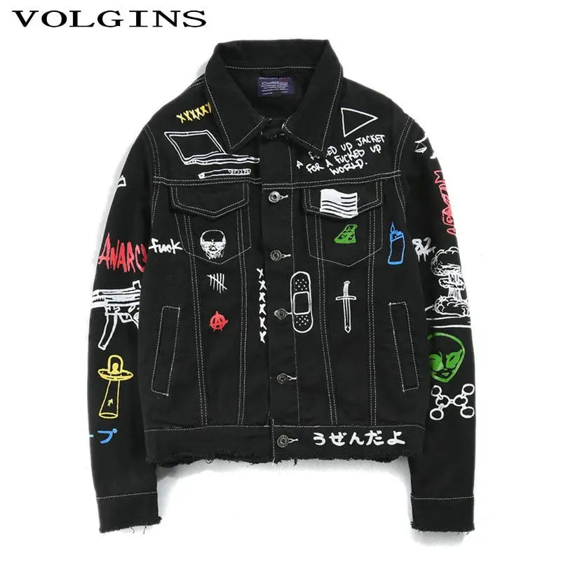 Lost Forever Autumn Men Bomber Jacket - GLR SHOPPING