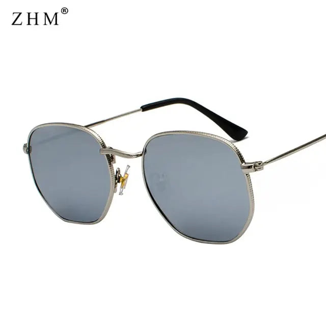 Men's Square Metal Frame Sunglasses - GLR SHOPPING