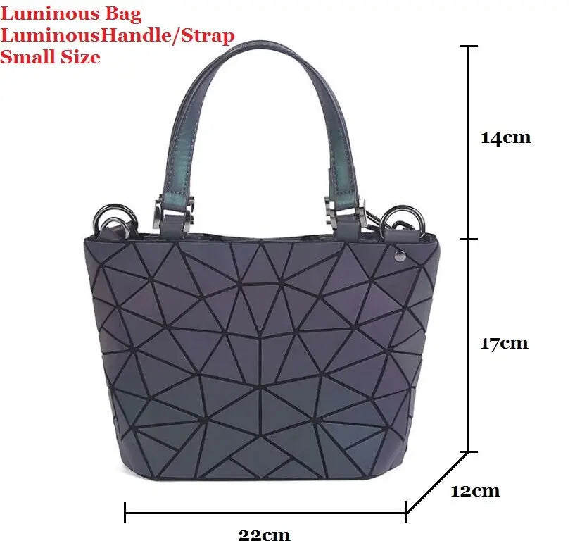 Women 's Hot Luminous Geometric Laser Bag - GLR SHOPPING