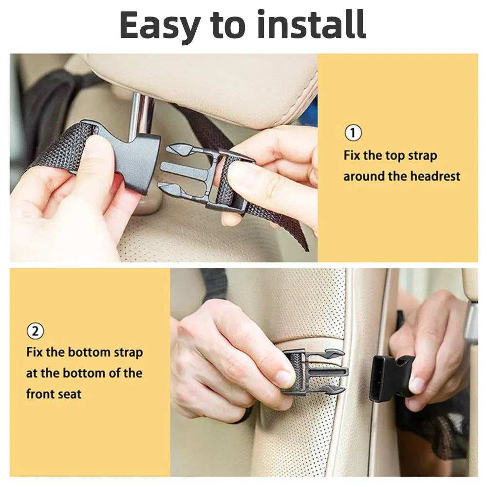 Car Backseat Organizer with Touch Screen Tablet Holder - GLR SHOPPING