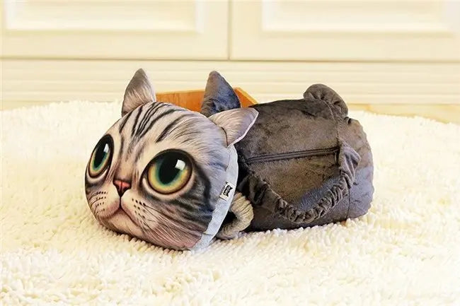 3D Animal Charcoal Car Pillow - GLR SHOPPING