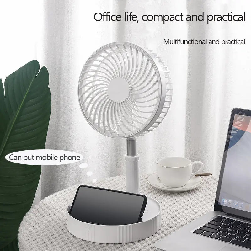 HATV Portable Fan USB Rechargeable - GLR SHOPPING