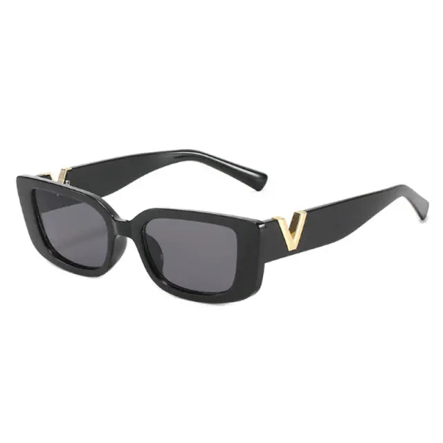 Rectangle Retro Sunglasses - GLR SHOPPING