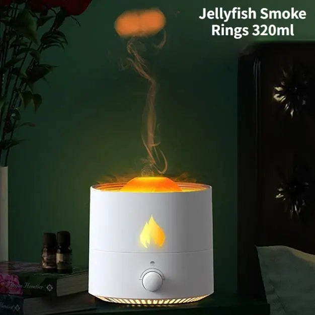 Flame Aroma Diffuser Essential Oil 360ml - GLR SHOPPING