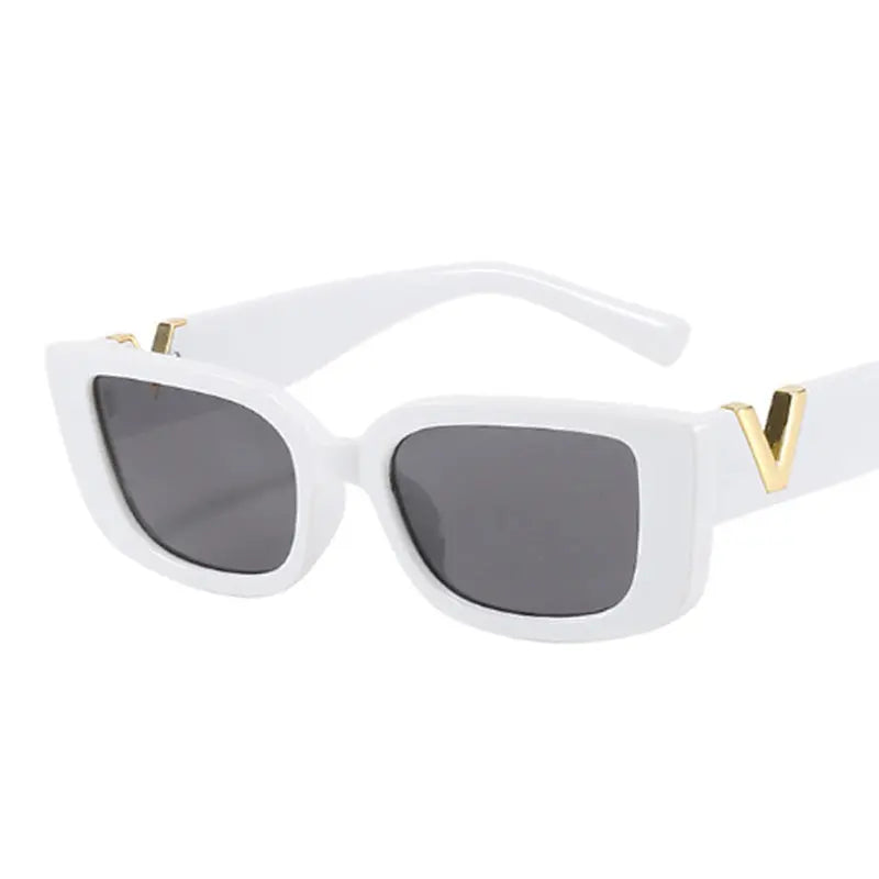 Rectangle Retro Sunglasses - GLR SHOPPING
