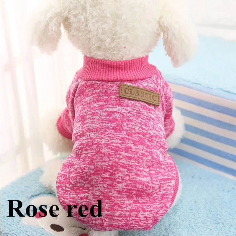 Classic Warm Dog Clothes - GLR SHOPPING