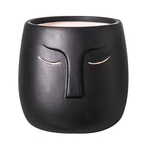 Ceramic Face Living Room Vase - GLR SHOPPING