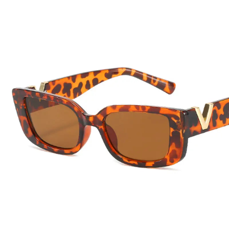 Rectangle Retro Sunglasses - GLR SHOPPING