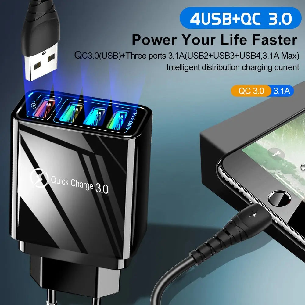 OLA USB Charger Quick Charge 3.0 Fast Charger - GLR SHOPPING