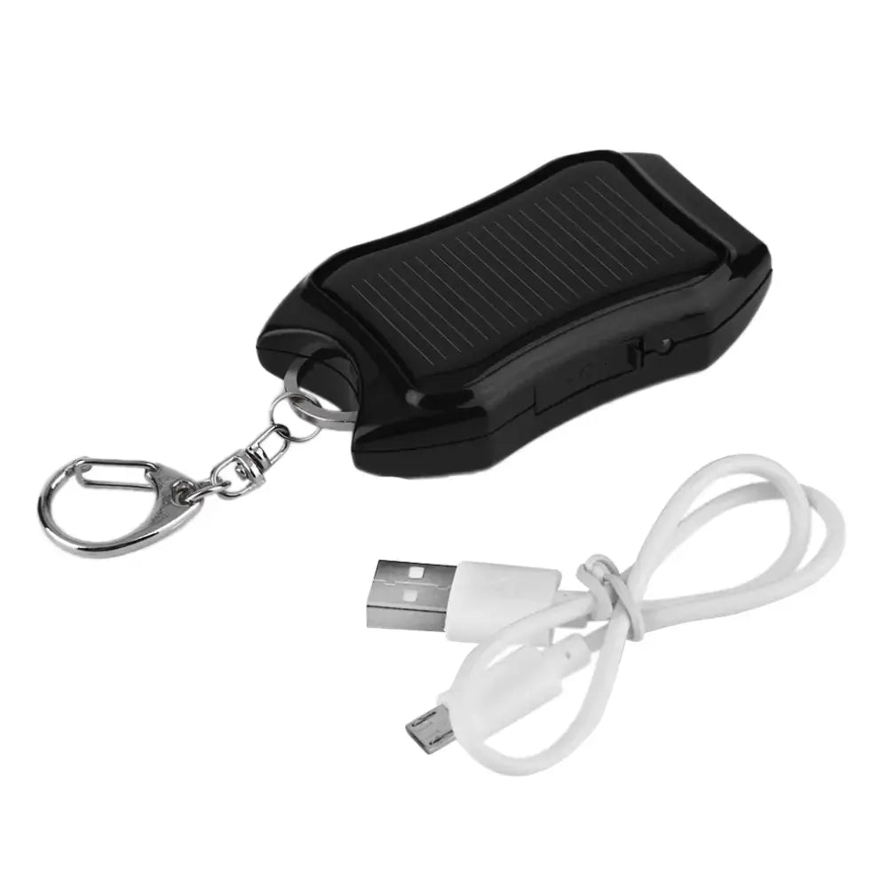 Solar Keychain Charger: Portable Power - GLR SHOPPING