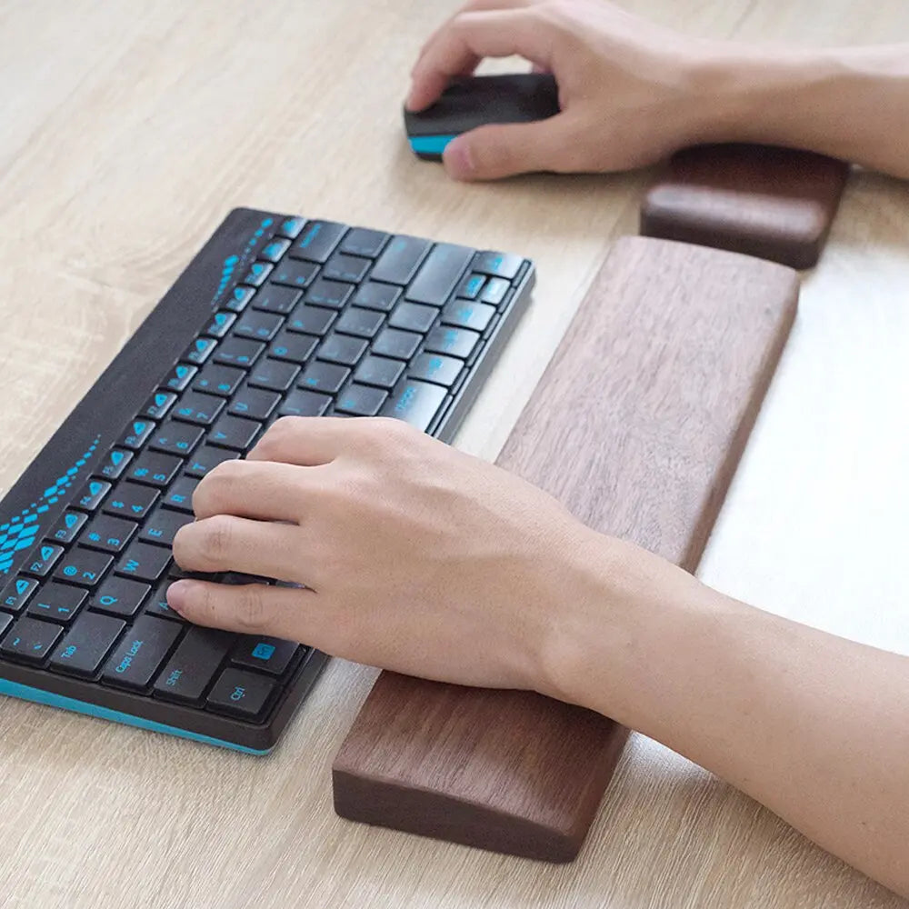 Wood Hand Tray For Keyboard and Mouse - GLR SHOPPING