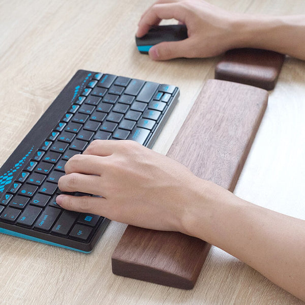 Wood Hand Tray For Keyboard and Mouse