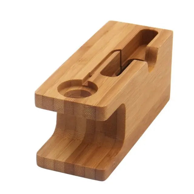 Wood Charger Station - GLR SHOPPING