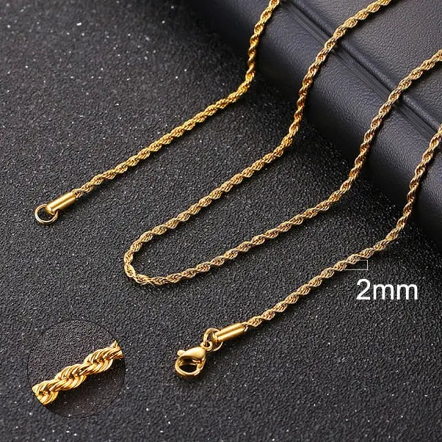 Cuban Chain Necklace for Men and Women - GLR SHOPPING