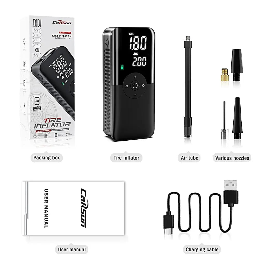 Portable Inflator Pump - GLR SHOPPING