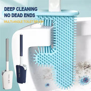 Toilet Brush with Rim Cleaner - GLR SHOPPING