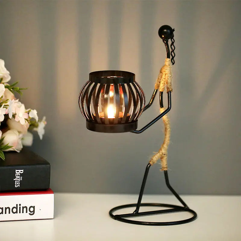 Lantern Shape Candlestick - GLR SHOPPING