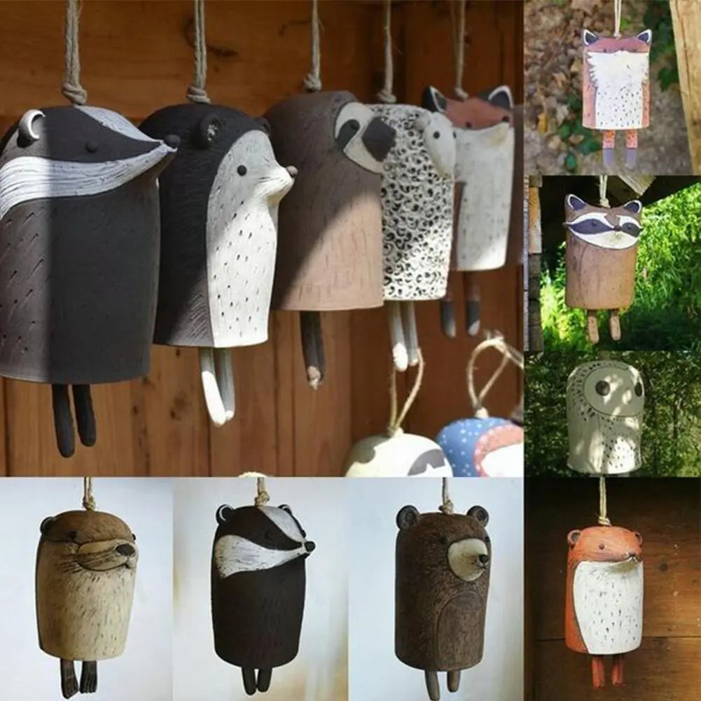 Vintage Animal Bell Wind Chimes - GLR SHOPPING
