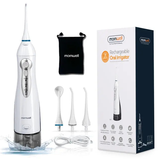 Oral Irrigator Water Flosser Portable Dental Water Jet 300ML - GLR SHOPPING
