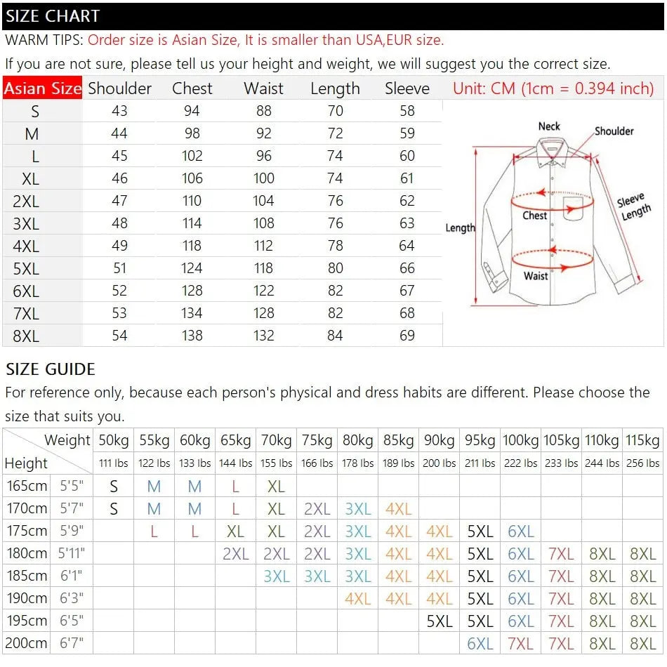 Men Fashion Casual Long Sleeved Printed shirt - GLR SHOPPING