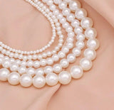 The Elegant Pearl Necklace Collection